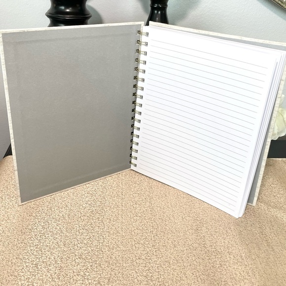 NWT Cloth Fabric Hardcover Notebook/Journal Notepad Stationery Bundle - Picture 3 of 8